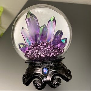 Bath & Body Works Purple Crystal Ball Wallflower Plug ~ Nightlight